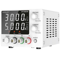 Variable DC Power Supply, 0-30V 0-5A, Bench Power Supply with Encoder Knob, 4…