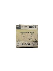 Allen-Bradley 800T-D1A Mushroom Head Push Button Switch Ser N