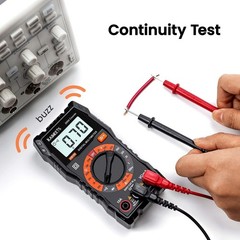 Durable Digital Multimeter for Automotive Battery Testing and Electrical Repair