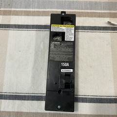 Siemens 150 Amp Main Breaker Type QNR Circuit Breaker 2 Pole 120/240VAC Open Box