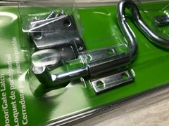 Zinc Plated Door / Gate Latch with Screws