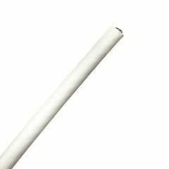 White PVC Coat 3/16″ Galvanized Steel Safety Cable 7×19 Strand 1/8 Core 1ft-70ft