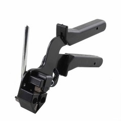 Heavy Duty Stainless Steel Cable Tie Gun 200Pcs Self-Locking Metal Zip Ties Kit