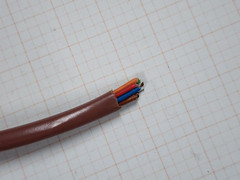 Honeywell Genesis 4716 18/8C 18awg 8 Conductor Thermostat Cable Brown /50ft