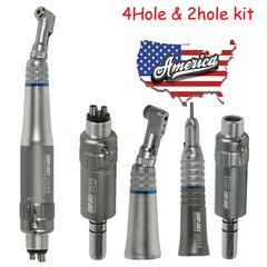 Dental Nsk Low Handpiece Contra Angle Straight E-Type Motor 2 & 4 holes /Kit ns