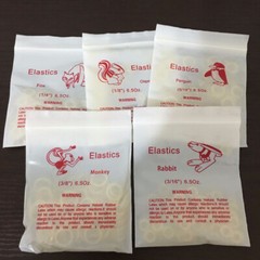 Dental Orthodontic Elastics Latex Braces Rubber Bands Ring 5000 Pcs/Box Zoo Pack