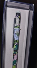 NEW Vera Bradley Ballpoint Pen w Stylus Bloom Boom Floral Design Refillable