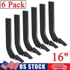 16” Box Blade Shank Scarifier Shank Teeth 3 Holes Box Scraper Shank for Plowing