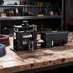 Automatic Wire Stripper Machine with Upgraded Motor(250 MCM–14 AWG)