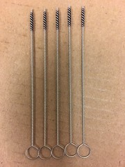 HIGHTBRUSH 20241 MINIATURE 1/16” NYLON TUBE BRUSH  5 PACK
