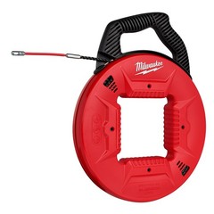 Milwaukee 48-22-4195 100′ Polyester Fish Tape w/ Flexible Metal Leader