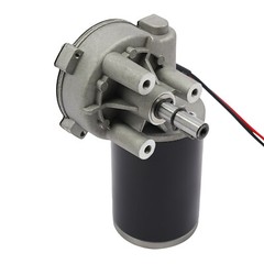 Electric Gear Motor, 12v 220 RPM DC Gearmotor, D63R-1260-220R, 60W