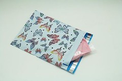 100 10×13 Butterfly Designer Poly Mailers Envelopes Boutique Custom Bags