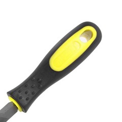6″ Second Cut High Carbon Hardened Steel Triangle Three Square File Handle