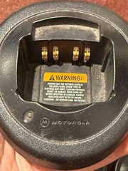 LOT OF 6 Motorola Charger Base HTN9000B with AC Adapters