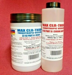 Epoxy Resin Clear Non-Sag-Less Runs & Drips Food Safe Coating, 3D Print Coating