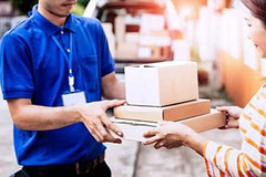 9X6X2” Small Shipping Boxes 25 Pack, White Corrugated Cardboard Literature Mail