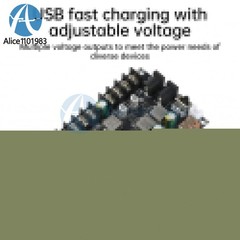 20/24Pin ATX Power Adapter Board Desktop Chassis ATX Power Supply Breakout Board