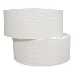 3.25 in. W x 720 ft. L 2-Ply White Septic Safe Jumbo JRT Toilet Paper (12-Rolls/