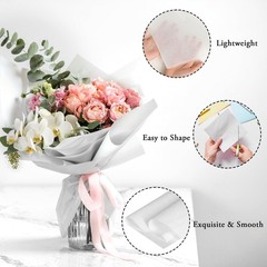 500 Sheets 14″x20″ 20″x 30″ White Wrapping Tissue Paper Bulk for Gift Bags White