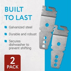 Undercounter Dishwasher Bracket Replacement Easy Installation & Mounting Bra…