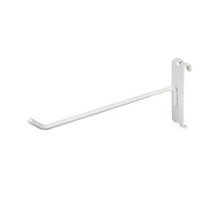 Gridwall Hooks: 1″, 2″, 4″, 6″, 8″, 10″, 12″ – Black, White, Chrome – FREE SHIP!