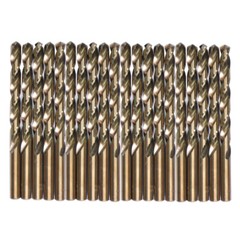 Drillforce 20PC 5/64″ Cobalt Drill Bit Set HSS M35 Jobber Length Metal Drill Bit