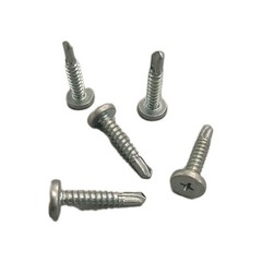 #10 X 1 Phillips Pancake Head Self Drilling Zinc Plated (Choose Size)