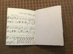 Handmade Naked Junk Journal 5-1/2” x 4-1/4” Mushroom & Leaves Print Cover