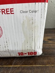 SunnyCare Vinyl Disposable Gloves Powder Free Large 100 Count Box 10 boxes