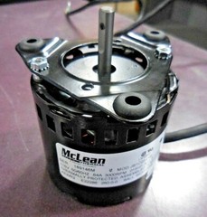McLean Thermal JB1C014N Blower Motor (115V, 50/60Hz, 3000 RPM, .015HP) “NEW”