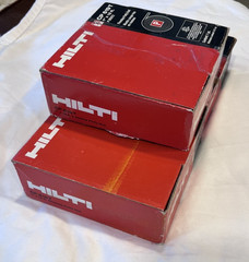 3 Count HILTI FIRESTOP PUTTY ROLL CP619T, 1″ x 12 ft. NEW