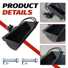 HUAYEE 800mm Tilting Bucket For 1-1.5Ton Mini excavator Hydraulic Attachment