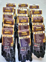 12-Pair Flexi-Guard D’LUXE Glove Ultra-Lightweight breathable Dotted palms