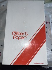 Vintage Box Gilbert Bond White Cockle Finish 500 Sheets 8.5”x 14” 20lbs New