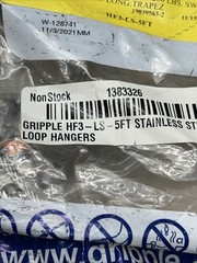 Gripple HF3-LS-5FT (10) S/S Loop Hangers In Sealed Bag Fast Shipping! + Warranty