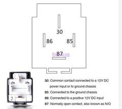 6 Pack 12V DC 30 Amp 4-Pin Automotive Relay Harness Set Switch Fuse US