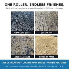 Best Italian Slate Stamp Roller, Concrete Stamping Texture Roller & Masonry Form