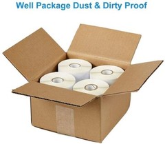 8 Rolls Label 4×6 Zebra 2844 Eltron ZP450 Direct Thermal Shipping 2000 Labels