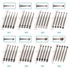 Dental Round Burs Carbide Latch Burs RA 1 2 3 4 5 6 7 8 LA Slow Speed PRIMA