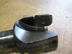 Kennametal KISR200LP354 2″ high feed end mill cutter 1″ shaft 20,000 RPM Max