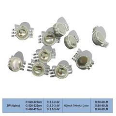 10pcs RGB RGBW RGBWW RGBWY RGBWYUV LED Chip Full Color Red Green Blue LED bead