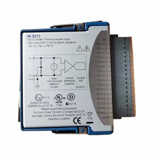 USD NI 9213 PN:785185-01 cDAQ Temperature / Thermocouple Input Module