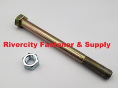 M16-1.5×180 Hex Head Cap Screws Bolts & Nuts 16mm x 1.5 x 180mm M16x1.5 x 180