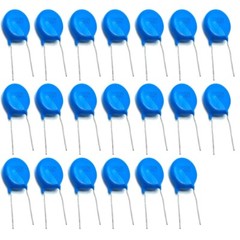 20pcs/set Ceramic Disc Capacitors 10000pf 10nf 0.01uf 103 15000V 15KV US Stock