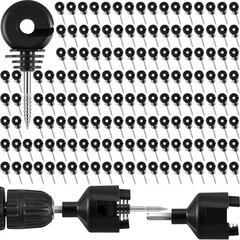 Rust-Resistant Electric Fence Insulators – 200 Pcs for Safe Animal Control