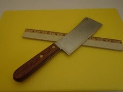 Dexter USA 6-inch High Carbon Steel Blade Cleaver Small to Med Cuts Factory 2nd