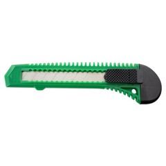 50 Safety Box Cutter Utility Knife Tool Retractable Snap off Razor Blade GREEN