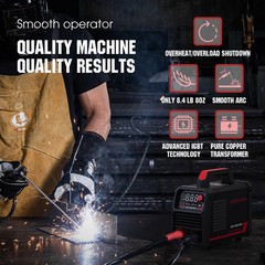 110/220V ARC Welder 205A IGBT DC Inverter MMA ARC Welding Machine