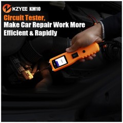 Kzyee KM10 12V&24V PowerScan Circuit Tester Electrical Power Probe Scanner Tool